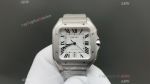 THB Factory Cartier Santos 39.8mm 2824 Movement Titanium Case/Band Watch